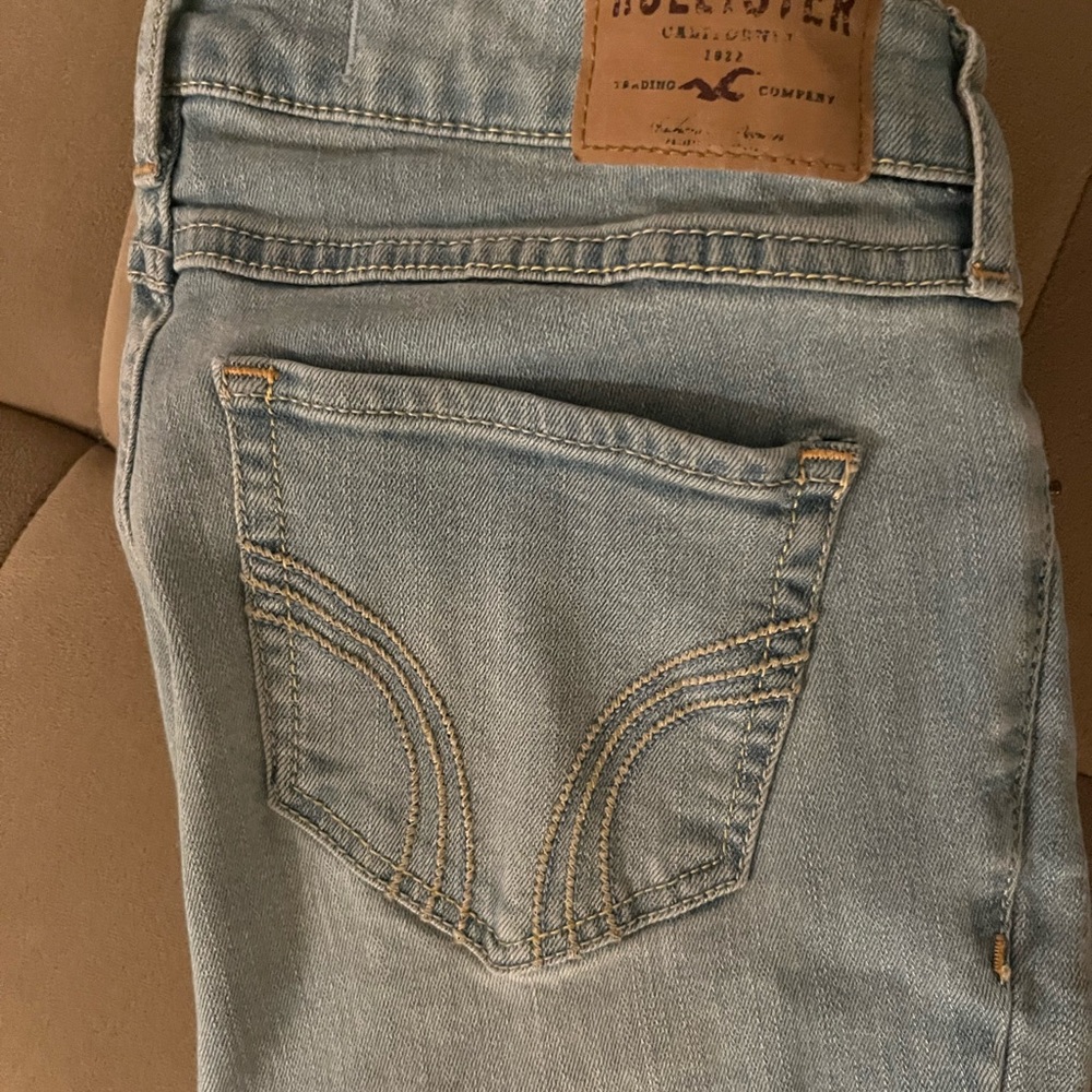 Hollister Blue Skinny Jeans